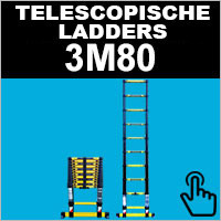 Telescopische ladders 3m80