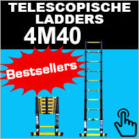 Telescopische ladders 4m40