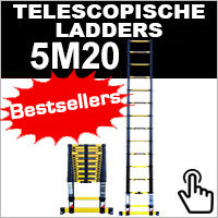 Telescopische ladders 5m20
