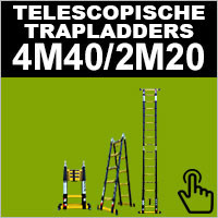 Telescopische trapladders 4m40