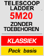 telescopische ladder 5m20